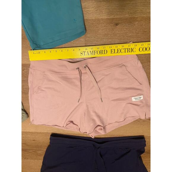 Lot 5 Drawstring Shorts Womens Sz XL French Terry Knit Danskin Calvin Klien - Picture 9 of 16